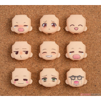 黏土人配件 替換用臉部表情 02