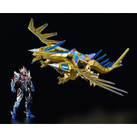 MODEROID Gridman (Universe Fighter) & Big Goldburn