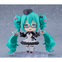 黏土人 初音未來 眼鏡×咖啡廳Ver.